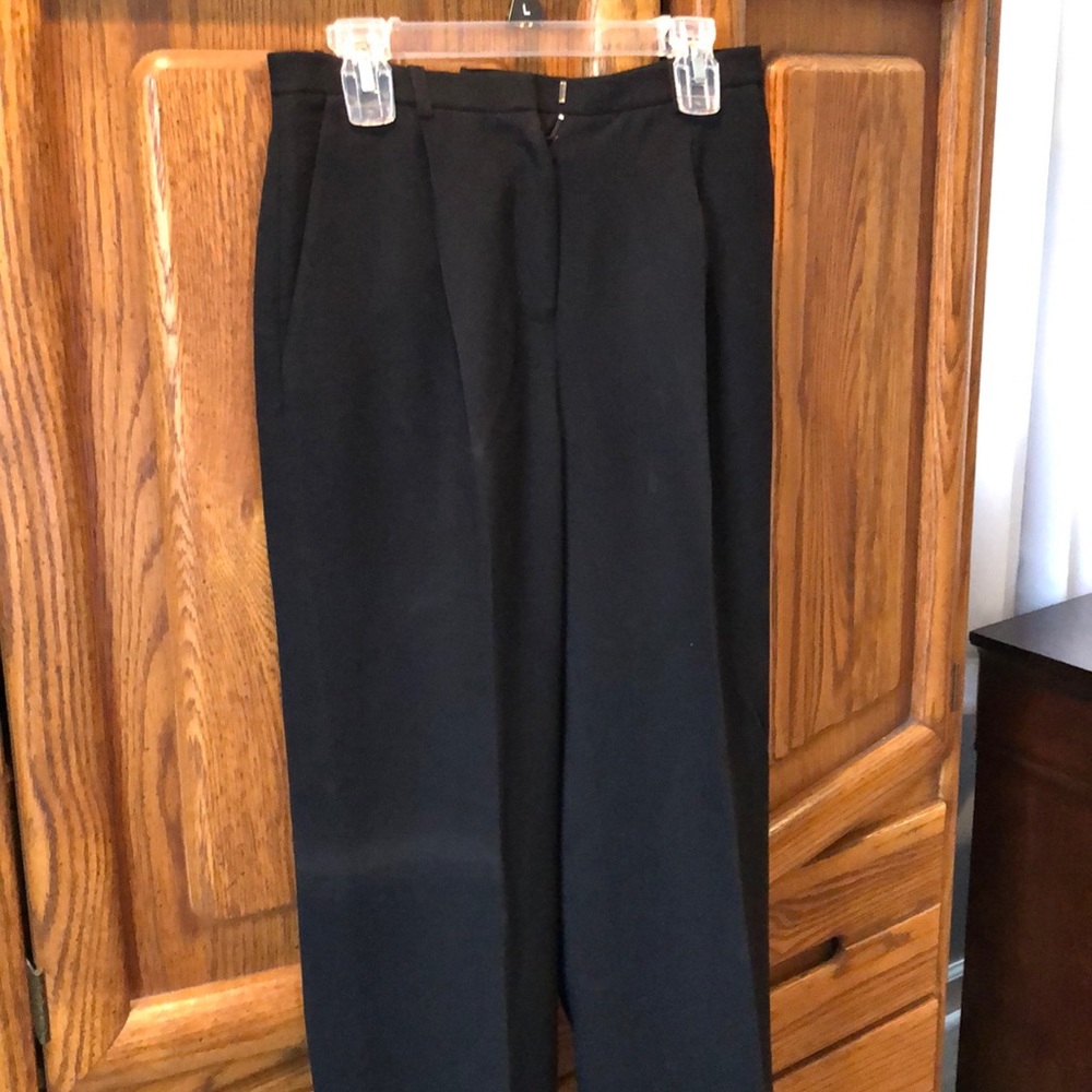 Black lined pants
